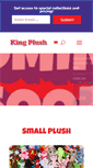 Mobile Screenshot of kingplush.com