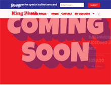 Tablet Screenshot of kingplush.com